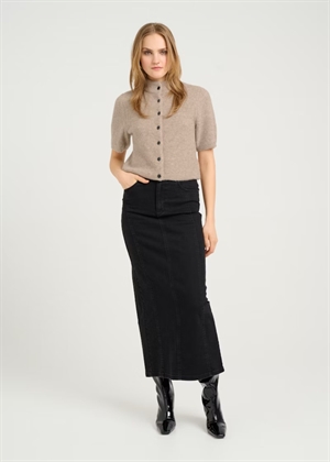Alpha ss short cardigan Warm Sand Mel. Gestuz 